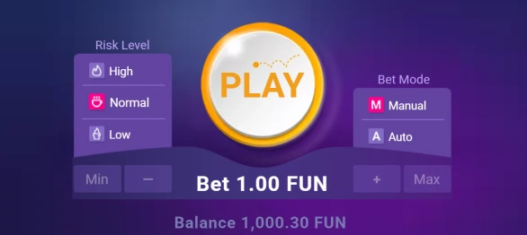 Plinko bgaming bet.